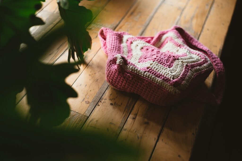 Crochet market tote pattern